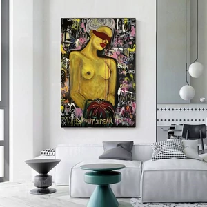 PopArt - erotikus kortárs akt festmény 