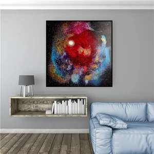 A Galaxist bemutató kortárs festmény