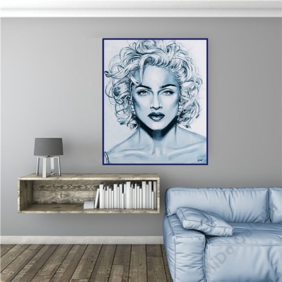 Madonna - festményen