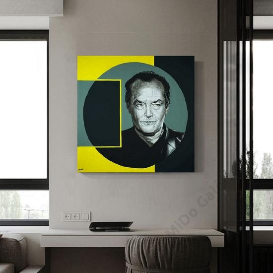 Jack Nicholson - festményen