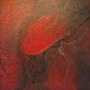 Kép 2/3 - Nagyméretű absztrakt festmény vörös színben