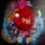 Kép 2/3 - A kozmosz bemutatása kortárs festményen